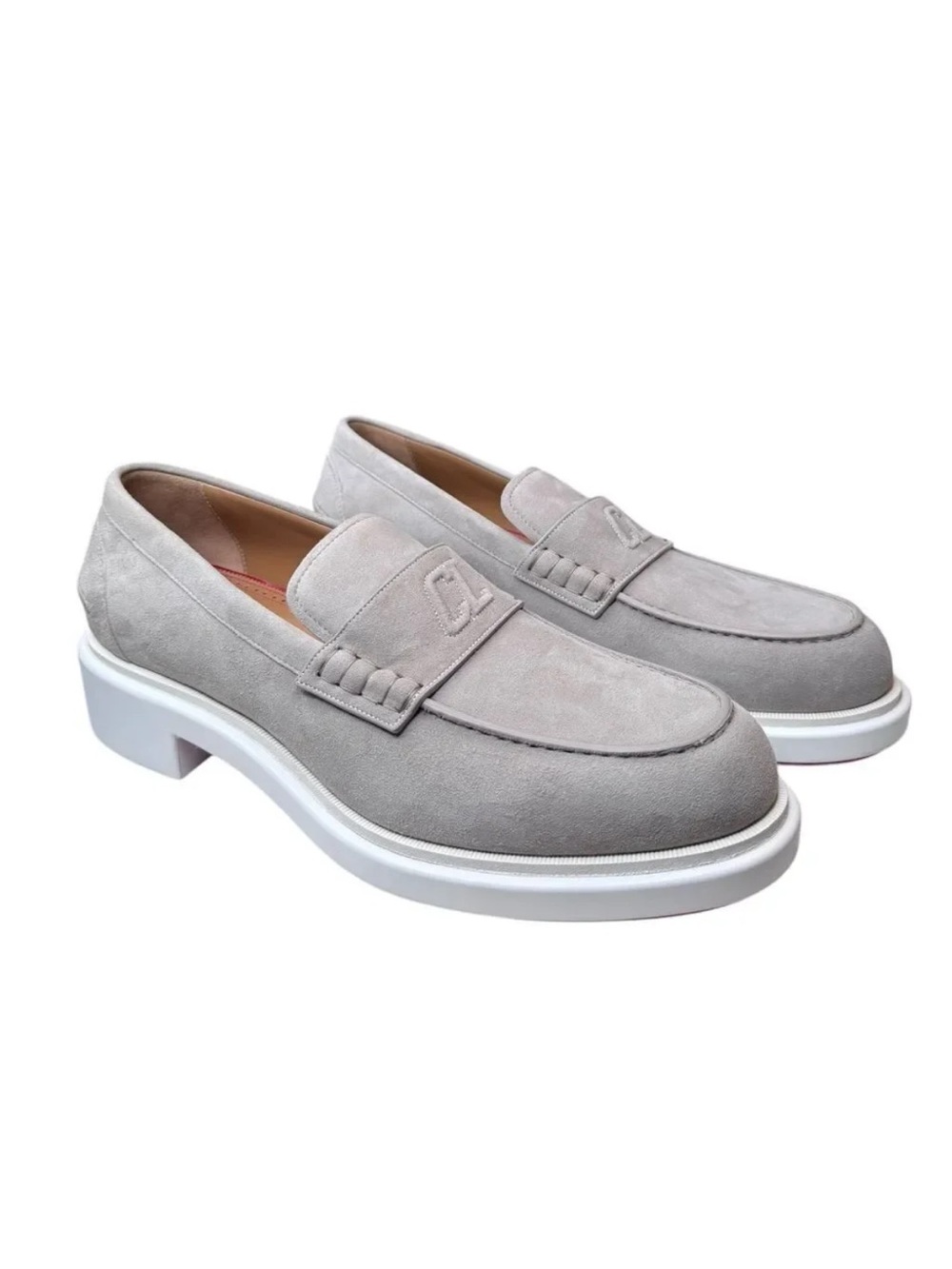 Christian Louboutin Suede Loafers